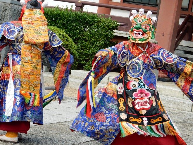 チベットのチャム―仮面舞踊