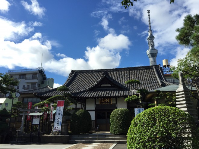 東京スカイツリーと鬼平