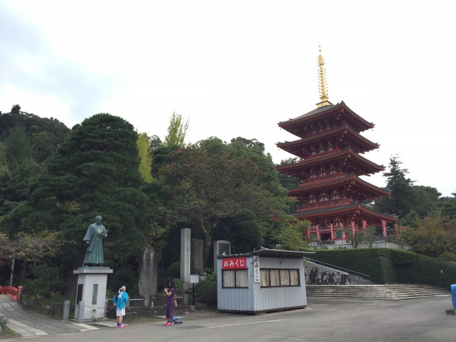 高幡不動尊と新撰組