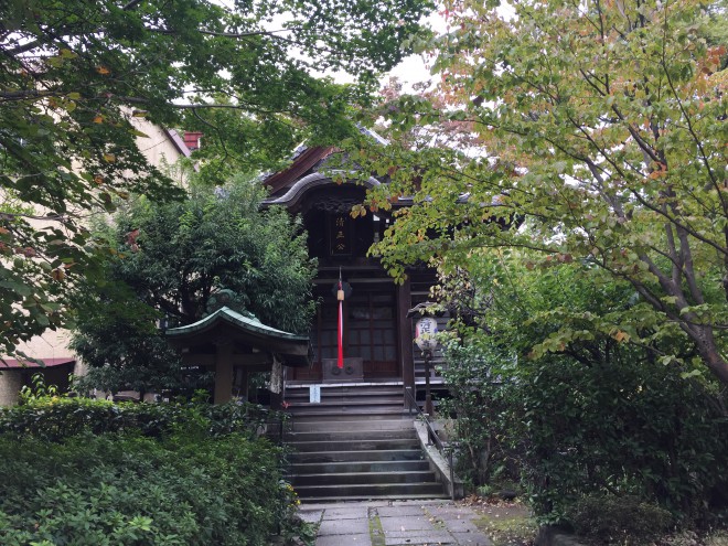 日本橋浜町清正公寺へかわいいお詣り