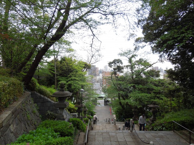 日々お寺の階段で｜池上本門寺