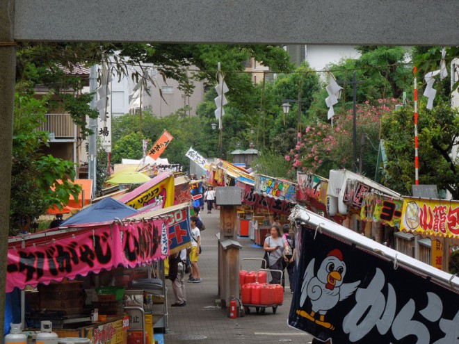 深川の祭りとお盆へ