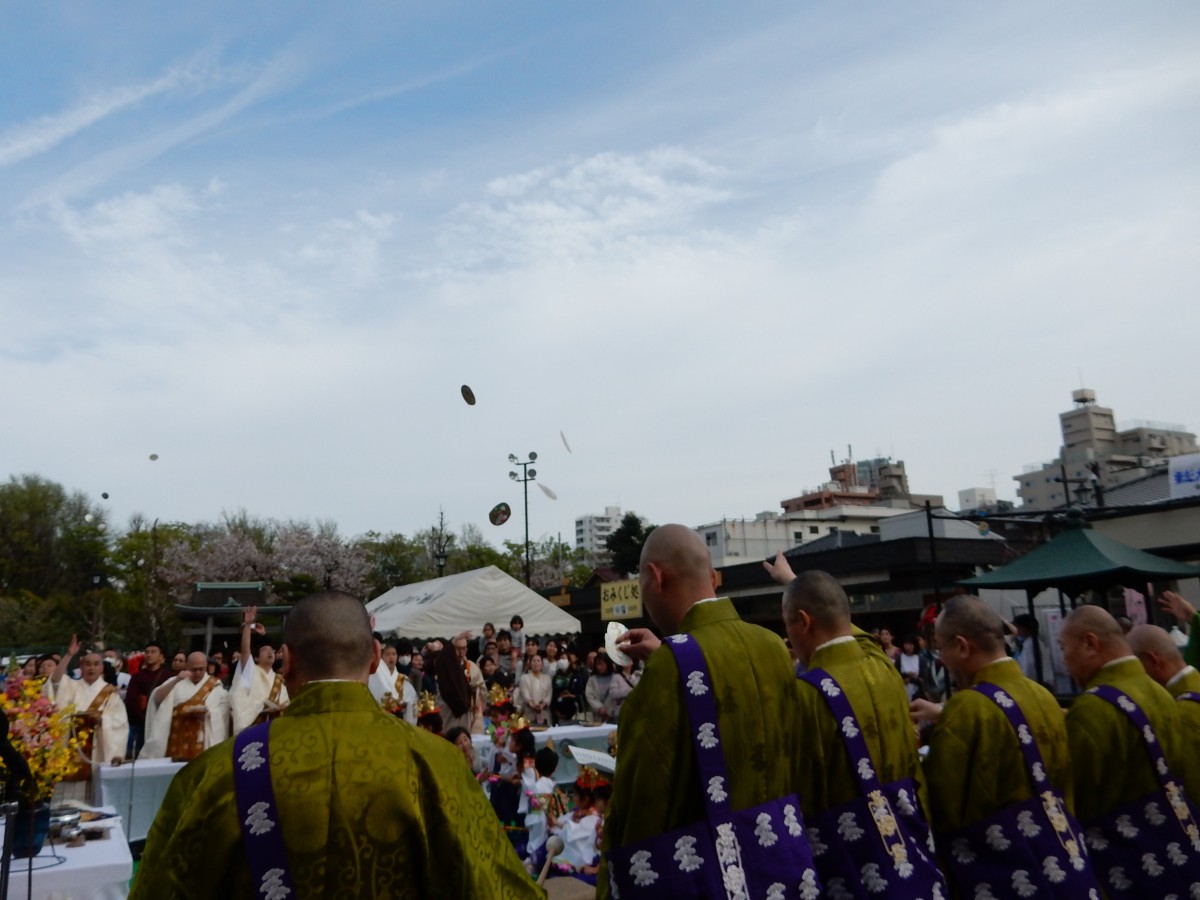4年前の今日のお寺|深川仏教会花まつり