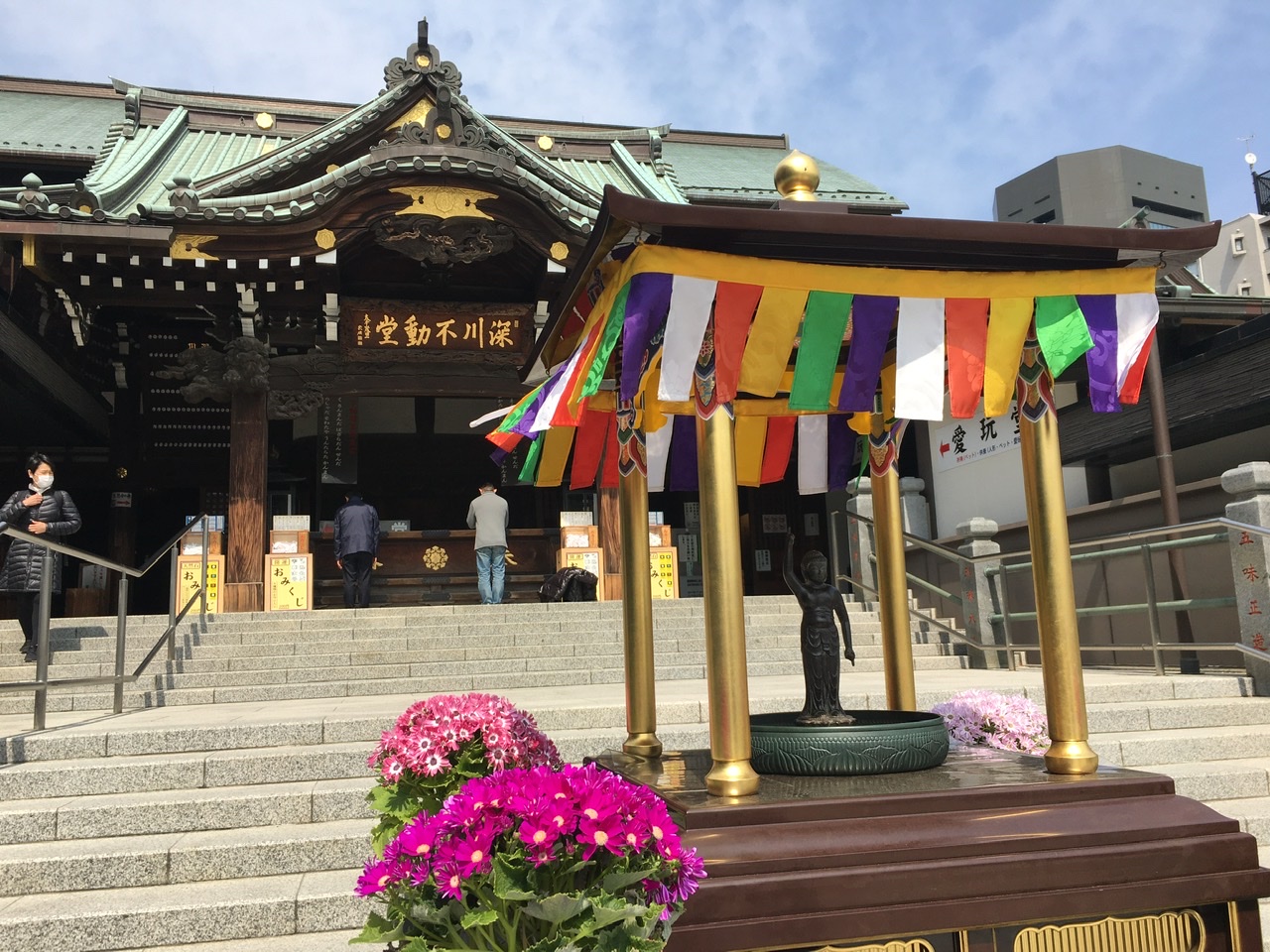 今年の花まつりは｜深川不動堂